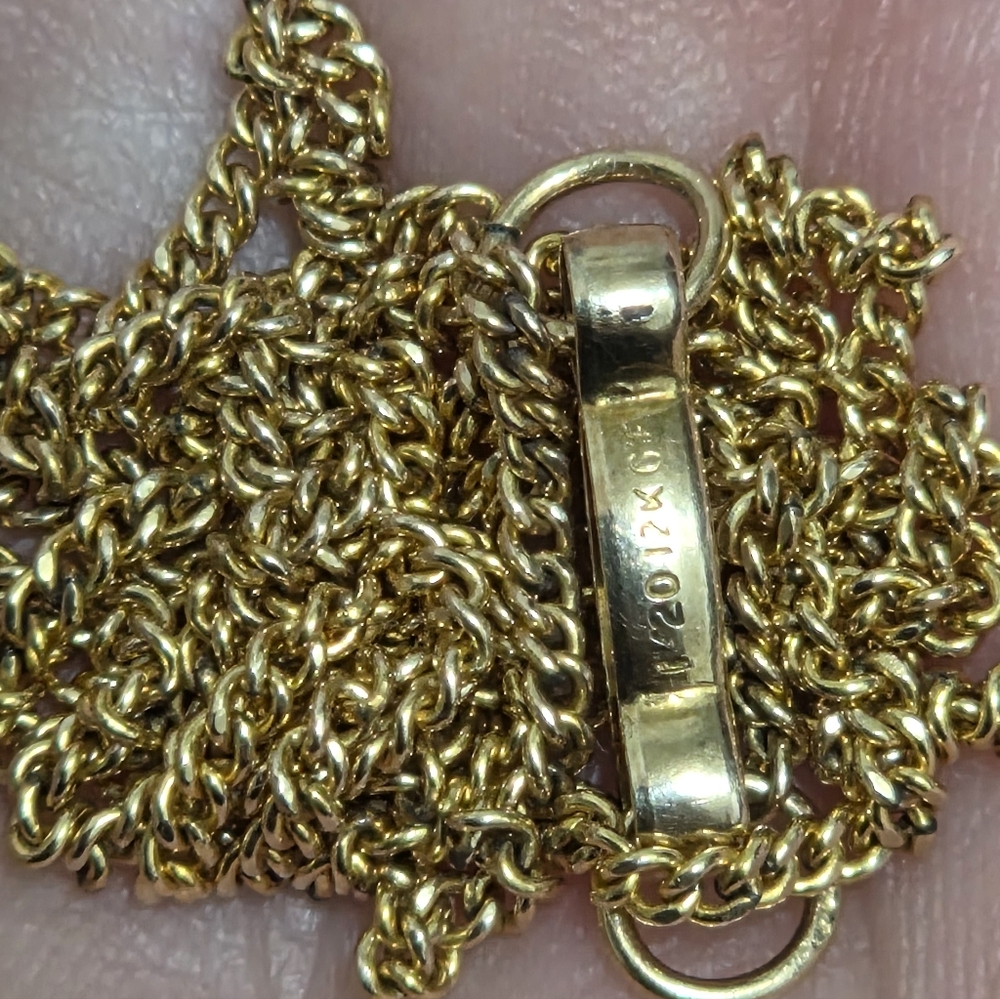 12Ct 1/20 Gold Fild Necklace